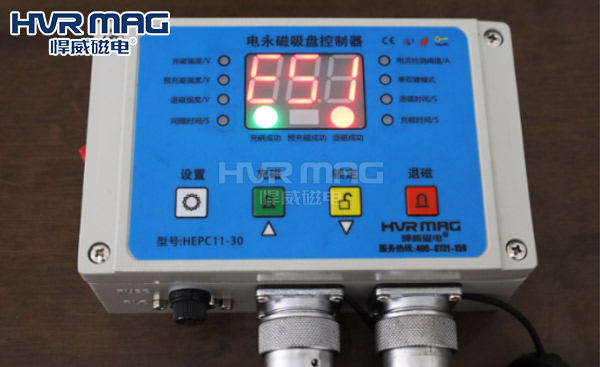 電永磁吸盤控制器HEPC11-30報E51故障的處理方法